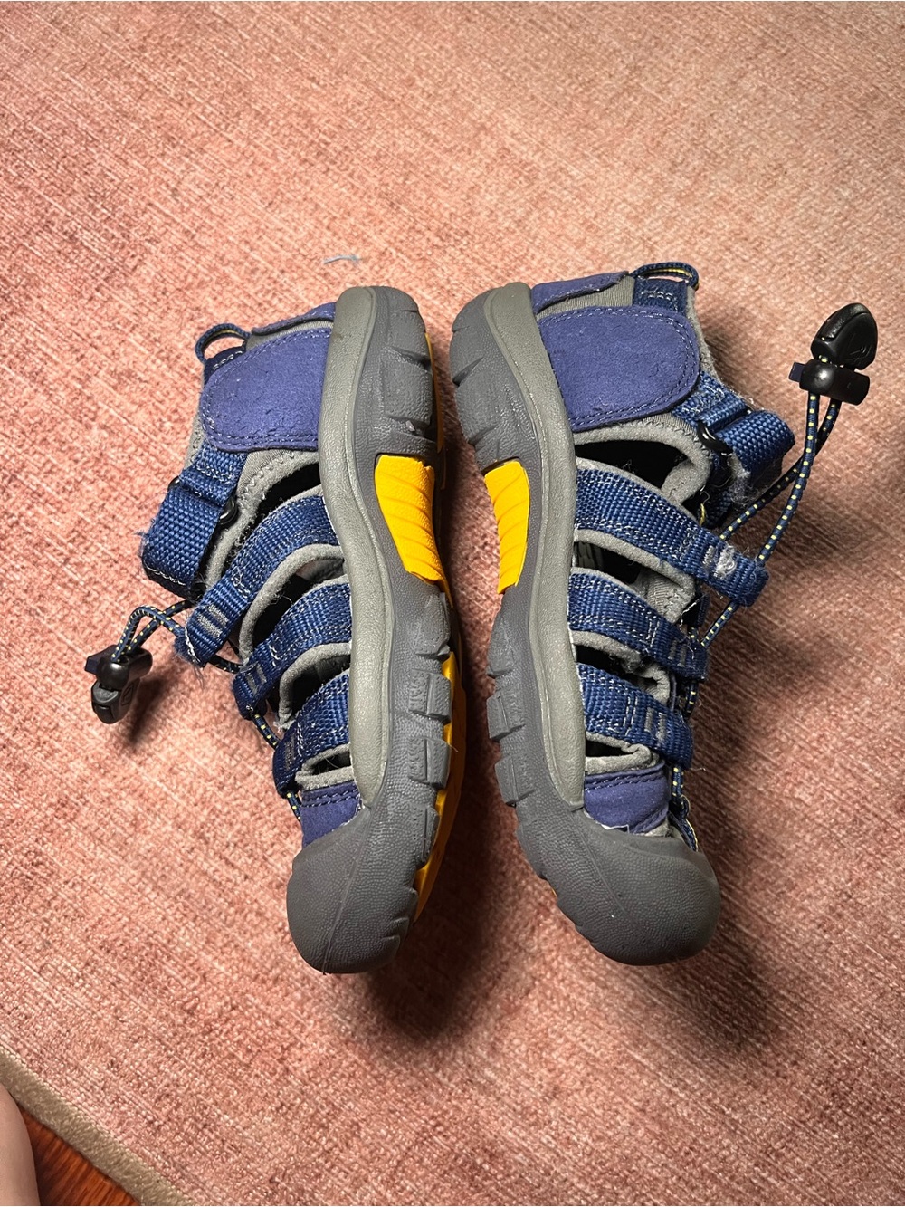 KEEN Kids' size 12 Navy Blue closed toe Sandals - Picture 6 of 7
